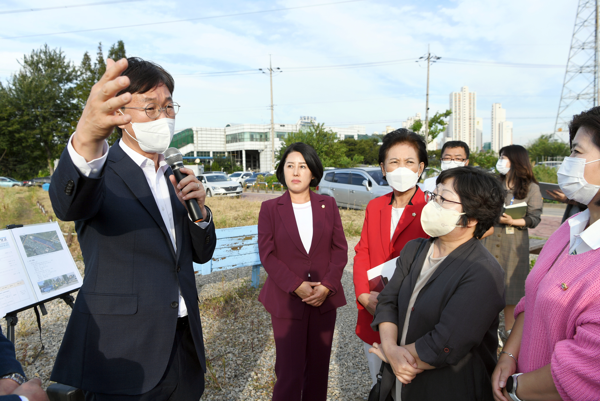 이민근 안산시장, 신길동 63블럭 민원현장 방문