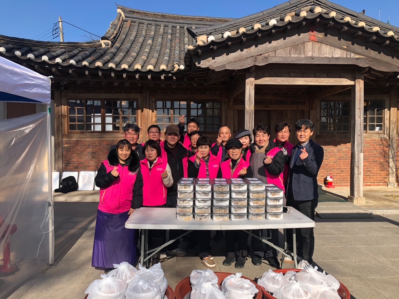 안산시 대부동 주민자치회, 설맞이 명절 음식 나눔 행사 개최